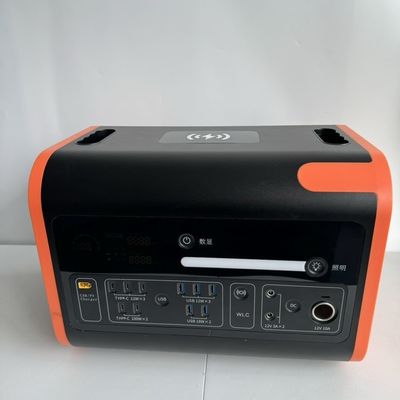 AT22 LiFePO4 Battery Portable Charging Station 600W 1000W 2200W untuk mobil berkemah