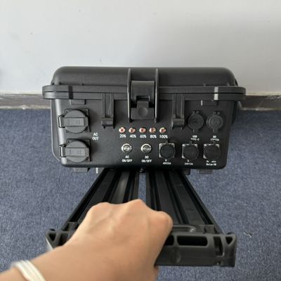 3000W Portable Camping Solar Power Station dengan Pure Sinus Wave Inverter LiFePO4 Baterai Backup