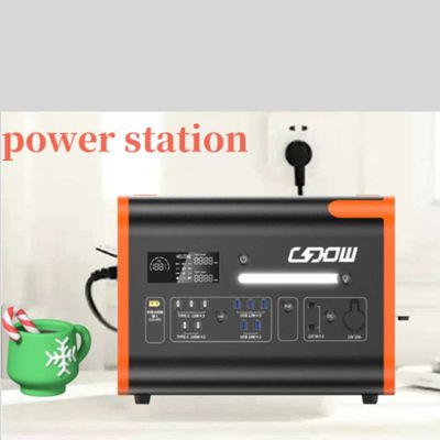 Stasiun listrik portabel 2200W/2048wh dengan perumahan tahan api dan Inverter Gelombang Sinus Murni