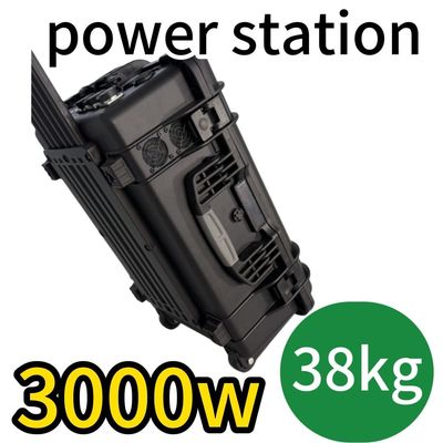 3000W Camping Portable Power Station Multiple Protection Function dan Komunikasi RS232
