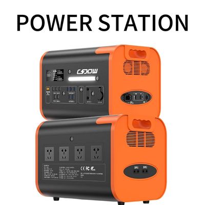 Stasiun listrik darurat portabel berkapasitas besar 2048wh/40ah dengan pengisian nirkabel 15W