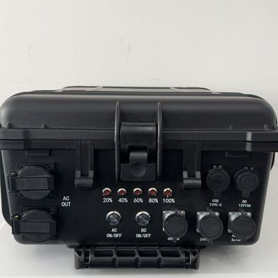 Solar Generator 3000W Outdoor Power Bank dengan semua AC Output Socket dan Komunikasi RS485
