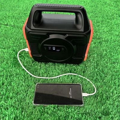 300W Power Rechargeable Solar Generator untuk Pembangkit Listrik Portable dan Camping Outdoor