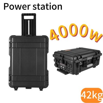 3000W/3000wh AC DC C Tipe Baterai Daya Cadangan Darurat Stasiun Daya Portable Mudah