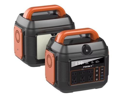 Hot 600W/576wh AC DC C-Type Battery Backup Power Darurat Portable Power Station