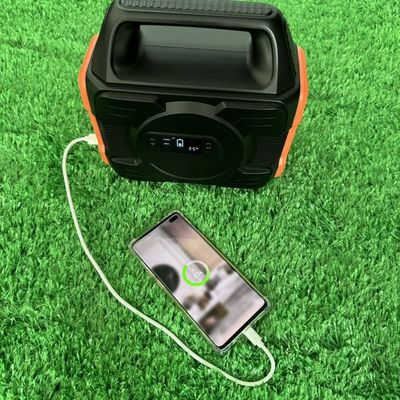 Warna yang dapat disesuaikan 300W/288whc Baterai cadangan daya darurat Pembangkit Listrik Portable