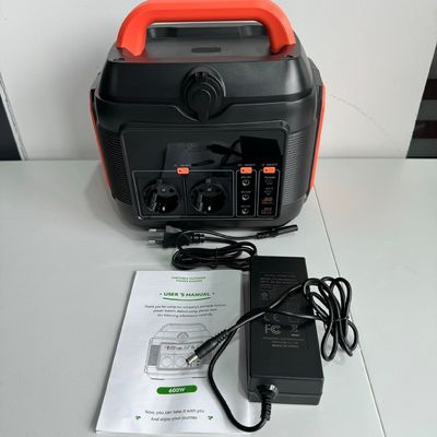 Keluarga Outdoor Camping Pembangkit Listrik Tenaga Surya 110V/220V/600W/576wh dengan Pembersih Rokok