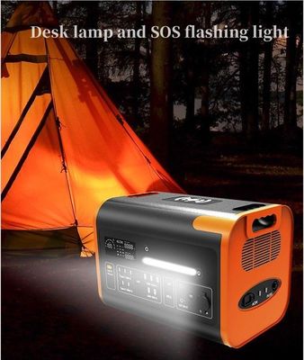 Siklus Kehidupan Kapasitas sisa 80% 5%-95%Dod Pembangkit Listrik Portable untuk Camping Outdoor