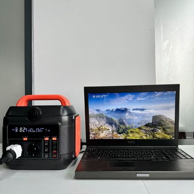 Stasiun listrik portabel darurat dengan output AC 220V 50Hz/110V 60Hz dan baterai lithium