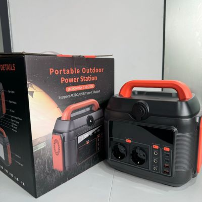 Stasiun listrik portabel darurat dengan output AC 220V 50Hz/110V 60Hz dan baterai lithium