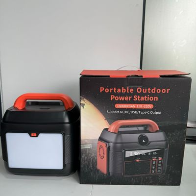 Stasiun listrik portabel 600W untuk penyimpanan energi cadangan dan kegiatan di luar ruangan