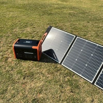AT22 Solar Charging 800W Portable Power Station untuk Rumah Tangga Luar Ruang Kapasitas Besar