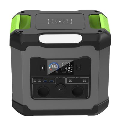 12V-13V/10A DC Output 1500W/1344wh Portable Power Station untuk kebutuhan rumah tangga di luar ruangan