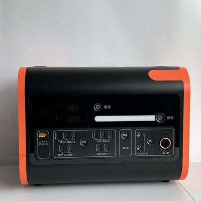 Outdoor Camping Portable Power Station 40ah/2200W dengan Listrik Crystal Display Screen