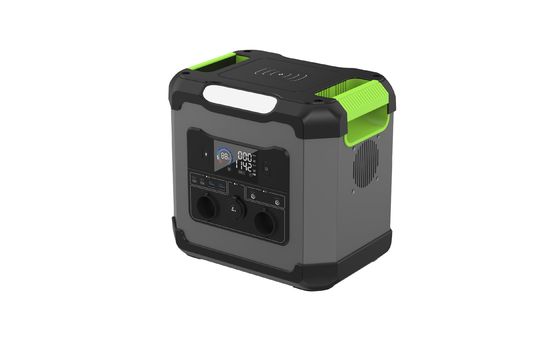 Stasiun listrik portabel 1500W Daya keluar AC dan Tipe-C2 Output 12V/2.25A untuk darurat