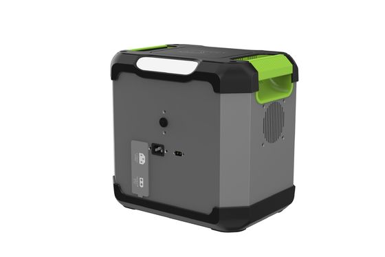 Stasiun listrik portabel 1500W Daya keluar AC dan Tipe-C2 Output 12V/2.25A untuk darurat