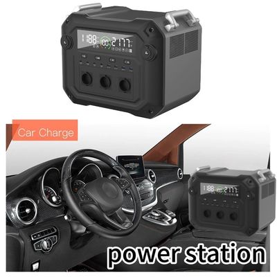 Dukungan Panel Surya Pengisian 3600W/3430.4wh Stasiun Listrik Portable untuk Camping Outdoor