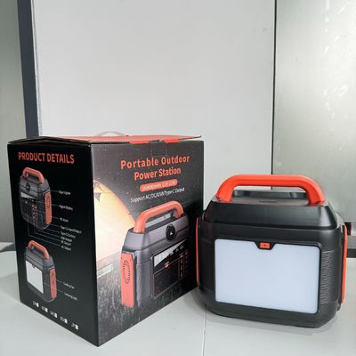 110V/220V Dukungan Portable Power Station dengan 600W/1500W Output dan DC Output 12-13V 10A