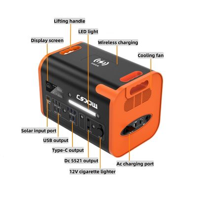 2200W 2048Wh Station Power Station/LifePo4 Portable Mobile Power/Inverter Pure Sine Wave