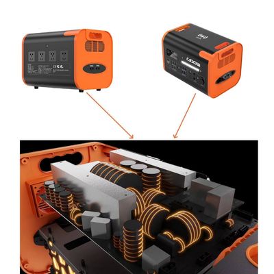 Stasiun Listrik Mobil Mobil 40ah 2200W/2048wh/LiFePO4 Pool Set Isi Ulang Dengan Inverter