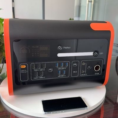 1000W 2200W Portable Solar Generator Battery Energy Storage System Stasiun Daya USB