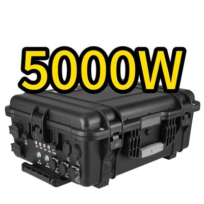 CE.Un38.3 Sertifikasi 5000W Lithium Battery Solar Generator untuk Pembangkit Listrik Portable