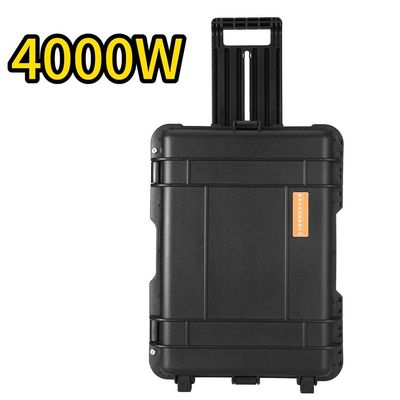 4000W Kapasitas Besar Lithium Battery Solar Generator Sempurna untuk Rumah RV dan Outdoor