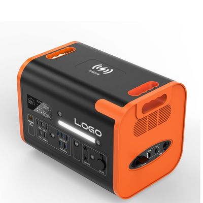40ah/2200W Pengisi daya Baterai lithium terintegrasi Kehidupan Po4 Solar Generator Power Station