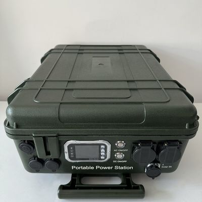 Bahan ABS Medium Frame 6000W 6048Wh Stasiun Listrik Portable dengan Panel Surya USB dan Pengisian Mobil