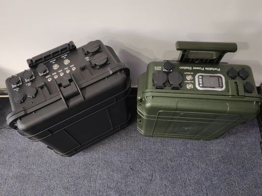 3000W/3024wh Outdoor Camping Solar Generator dengan Solar Panel Charging 12-80V Max600W