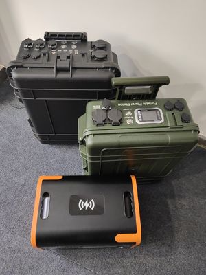 Sistem penyimpanan energi portabel 6000W Solar Generator Power Station dengan output AC/DC