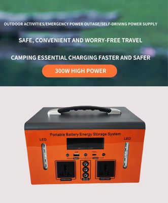 XT300 Stasiun Listrik Sistem Penyimpanan Energi Output yang Baru Didesain Portable 300W