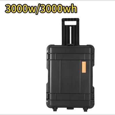 Stasiun Listrik Portable 3000W/3000wh dengan Baterai Lithium LiFePO4 Generasi Listrik Surya