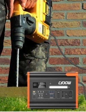 40ah Oranye OEM ODM 2200W Rumah Solar Generator Outdoor Camping Portable Power Station