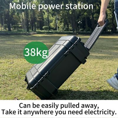 Shell Material ABS Alloy Portable Solar Power Station 3000W/5000W/7000W 4000W untuk ruangan