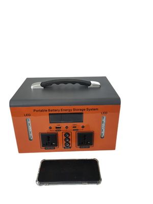 Stasiun listrik portabel 300W/500W dengan USB Port dan AC Power Base untuk berkemah atau tenaga darurat