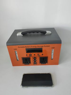 Stasiun listrik portabel kecil 300W/LiFePO4 dengan perlindungan overload dan gelombang koreksi