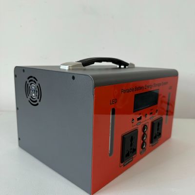 Stasiun listrik portabel kecil 300W/LiFePO4 dengan perlindungan overload dan gelombang koreksi