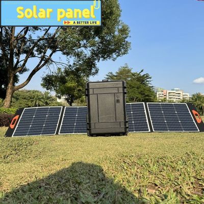 Paket Ukuran 77.00cm * 54.00cm * 32.00cm 7000W Portable Power Socket Solar Generator