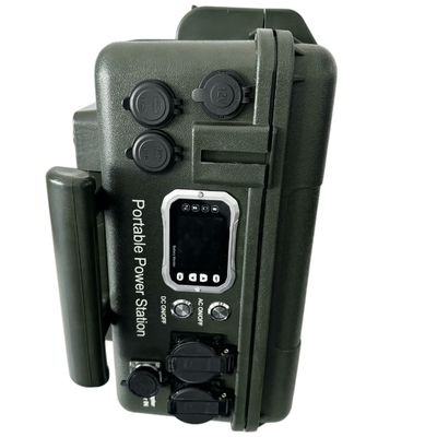 Adaptif Pure Sine Wave 6000W/6048wh Portable Industrial Mobile Power Station Safe