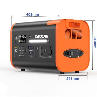 LiFePO4 Portable Power Station 40ah/2200W/2400W untuk pengisian daya multi-scene dan darurat