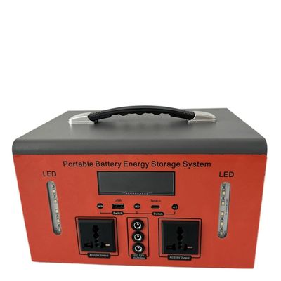 Stasiun Listrik Listrik 500W dengan Pencahayaan Piknik dan Perlindungan Overload