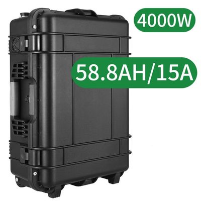 4000W Stasiun Tenaga Keamanan Keandalan Perlindungan Lingkungan Penghematan Energi Stabilitas
