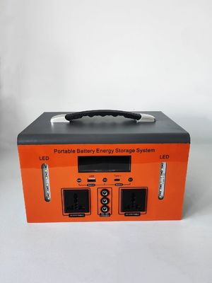 500W Kantor Cadangan Pengisian Bank Portable Power Station dengan 12V DC Output 11-14V Max