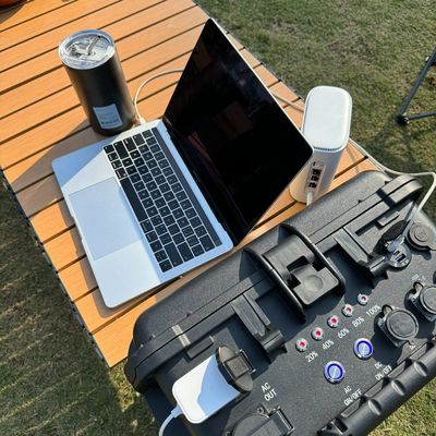 Customisable Black 3000W Mobile Power untuk Stasiun Luar Rumah Tangga dengan Diskon