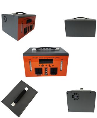 Emergency Standby Solar Generator 500W Power Station dengan Input Voltage DC Adapter