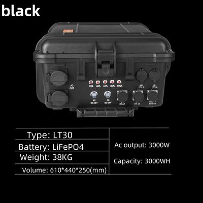 48V62.5ah 3000wh Kapasitas Baterai RS485 Komunikasi Solar Wind Hybrid Power Station