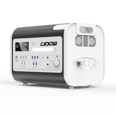 2400W Outdoor Mobile Power Station dengan tipe C yang dapat disesuaikan dan waktu pengisian 90 menit