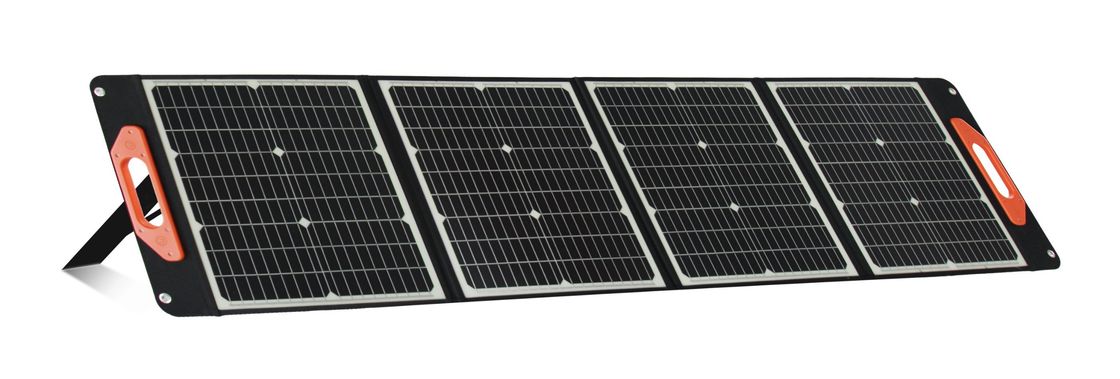 200W Monocrystalline Silicon Foldable Solar Panel untuk penyimpanan dan transportasi yang mudah
