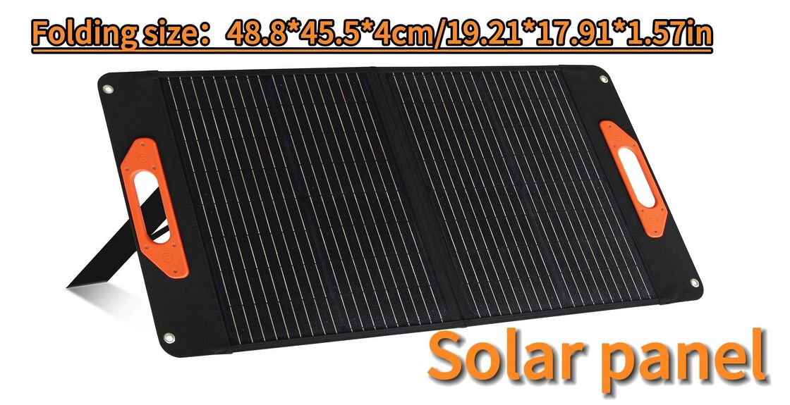 Mobile Power 60W Foldable Solar Panel dengan 30W*2PCS Cell dan Layanan Pasca Penjualan